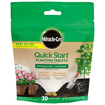 Miracle-Gro 3784101 Planting Tablet, Tablet Pack