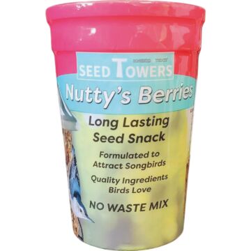 Wildlife Sciences Nutty's Berries Seed Tower - 15.5 oz