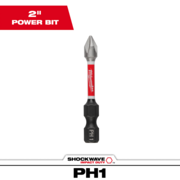 SHOCKWAVE™ Impact Duty Phillips #1 Power Bit