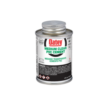 Oatey® 4 oz. PVC Medium Body Clear Cement