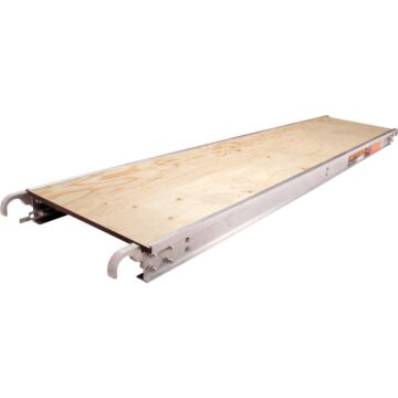 METALTECH Aluminum Edge Scaffold Platform Deck - 19 in. x 7 ft