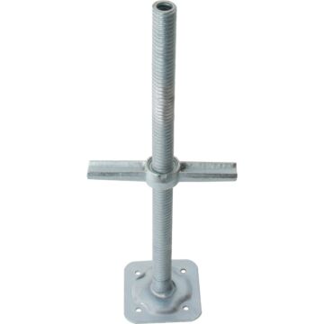 METALTECH Galvanized Steel Adjustable Leveling Jack -  24 in.