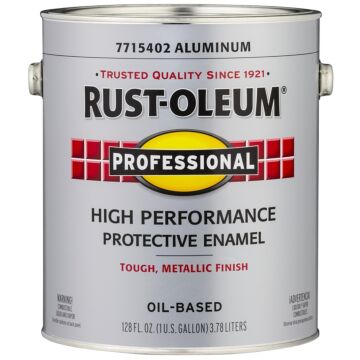 Rustoleum Professional Oil-Based Protective Rust Control Enamel (Gloss - Aluminum) 1 gal
