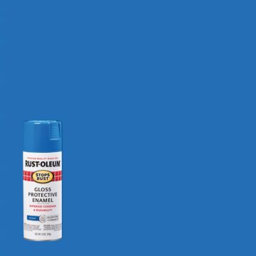 Rust-Oleum Stops Rust Protective Enamel Spray (Gloss - Sail Blue) 12 oz