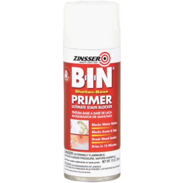 Zinsser B-I-N 13 Oz. Shellac-Base Primer Spray, White
