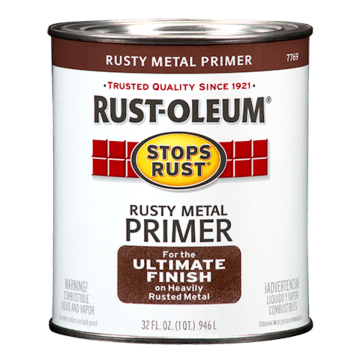 Rustoleum Stops Rust Rusty Metal Primer - 1 qt