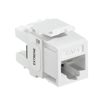 Leviton EXTREME™ Cat 6 QUICKPORT™ Jack, White