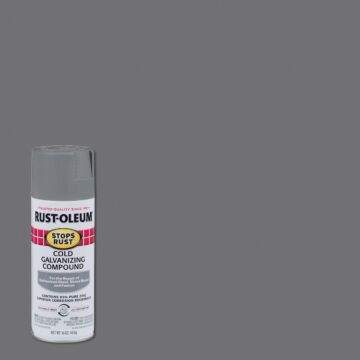 Rust-Oleum Stops Rust Cold Galvanizing Compound Spray (Gray) 16 oz