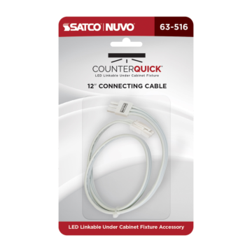 Satco 12 Inch Under Cabinet Linkable Cable