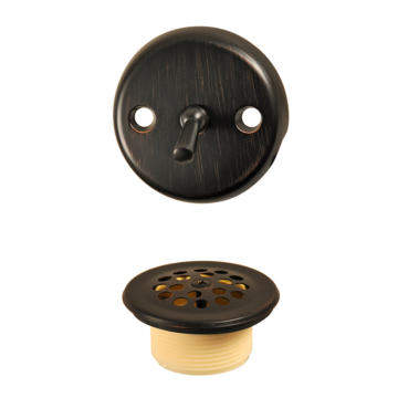 Trip Lever Tub Drain Trim Kit in Oil Rubbed Bronze