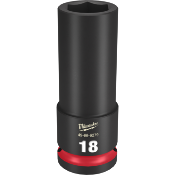 Milwaukee SHOCKWAVE™ Impact Duty 1/2" Drive 18MM Deep 6 Point Socket