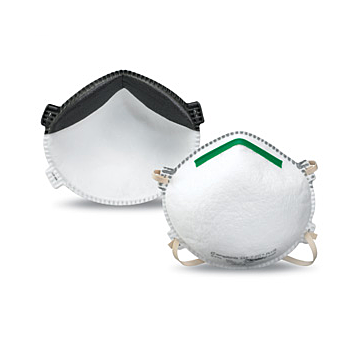 North SAF-T-FIT Plus - N1139 Molded Cup - N99 Particulate Respirator w/ Full Face Seal & Valve - Medium/Large (1 box of 10) 14110403