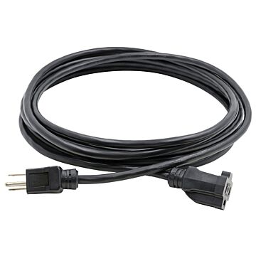 PowerZone Extension Cord, 8 ft L, Black