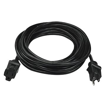PowerZone Extension Cord, 25 ft L, Black