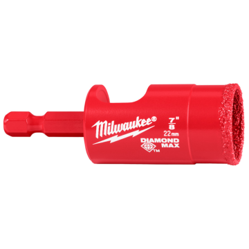 Milwaukee® 7/8" Diamond Max™ Hole Saw Bit