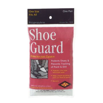 Trimaco SuperTuff 1SFM Polypropylene White Shoe Guard Cover (1 Pair)