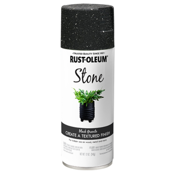 Rustoleum American Accents® - Stone Spray Paint - Spray - Black Granite