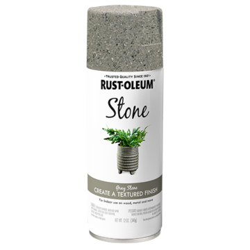Rust-Oleum Specialty Stone Spray Paint (Textured - Gray Stone) 12 oz