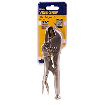 Irwin IRWIN Vise-Grip Locking Pliers, Original, Straight Jaw, 7-Inch