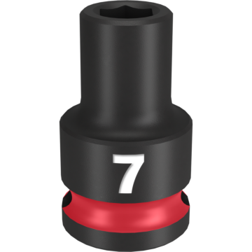 Milwaukee SHOCKWAVE™ Impact Duty 3/8" Drive 7MM Standard 6 Point Socket