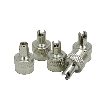 Milton TR VC 2 Screwdriver Type Valve Cap (5/card, 10-Pack)