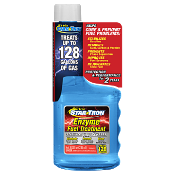 Star brite Star Tron® 093008 8 oz Bottle Liquid Concentrated Gas Formula Enzyme Fuel Treatment