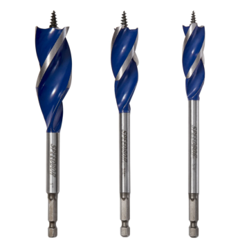 Irwin IRWIN Drill Bit Set For Wood, 3-Piece