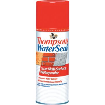Thompson's WaterSeal Clear Water-Based MultiSurface Waterproofer Sealer, 12 Oz. 
