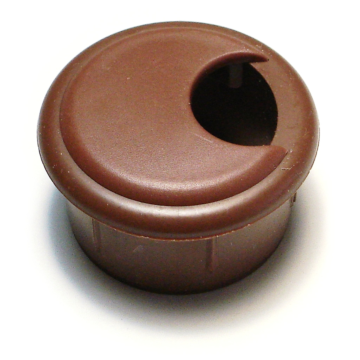 Computer Grommet, 1-1/2 Brown