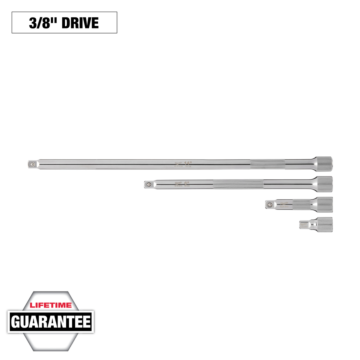 Milwaukee 4pc 3/8” Drive Extension Set