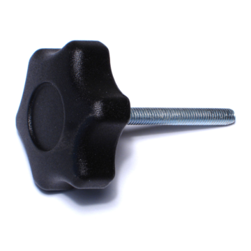 Fluted Knob Male, 6mm-1.0 x 50mm