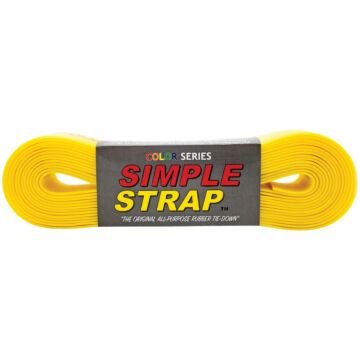 Simple Strap 40 mm x 20 Ft. Yellow Regular Duty Tie-Down Strap