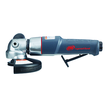 Ingersoll Rand 3445MAX Right Angle Grinder, 5/8 in.- 11 Thread, Type 27 (Grinding) Type 1, 27, 41, 42 (Cutting), 12000 RPM, Rear Exhaust, 0.88 HP