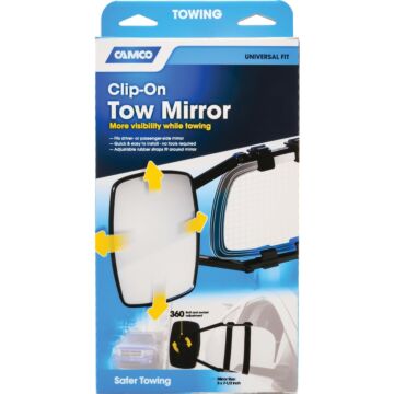 Camco Clip-On Towing Mirror
