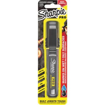 Sharpie Pro Black Chisel Tip Permanent Marker