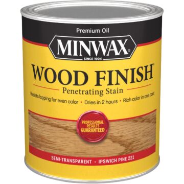 Minwax Wood Finish Penetrating Stain, Ipswich Pine, 1 Qt.