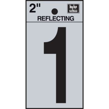 Hy-Ko Vinyl 2 In. Reflective Adhesive Number One