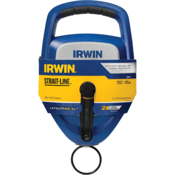 Irwin STRAIT-LINE LayoutPro XL 150 Ft. Chalk Line Reel