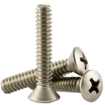 Star Stainless #10 1 in Oval Head Phillips Machine Screw