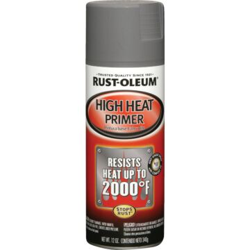 Rust-Oleum 12 Oz. High Heat Primer, Gray