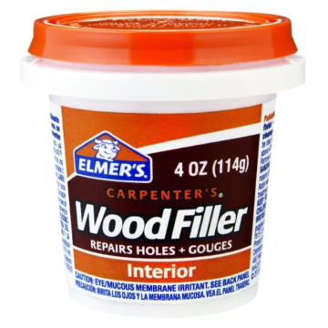 Elmers 4 oz Liquid Light Tan Interior Carpenter Wood Filler