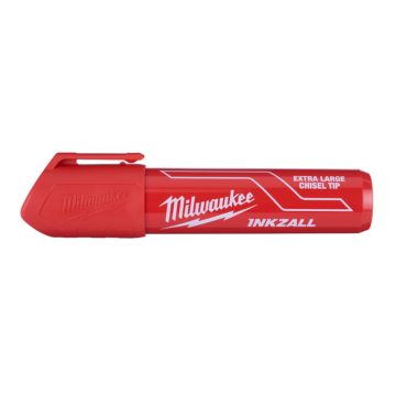 INKZALL™ Extra Large Chisel Tip Red Marker