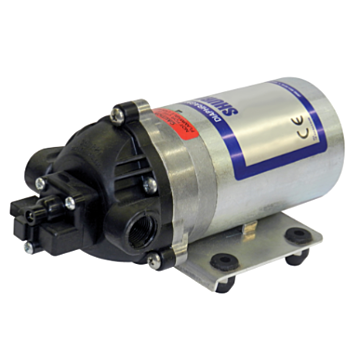 Shurflo 12V 1.2 GPM 60psi Electric Bypass Diaphragm Pump with 3/8" Female NPT Ports