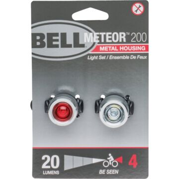 Bell Sports Meteor 200 LED Bicycle Light Set