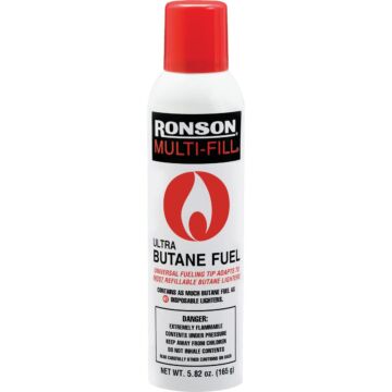 Ronson Multi-Fill Butane Lighter Fuel - 5.82 oz