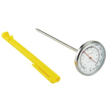TAYLOR® 0 to 220 deg F 1-3/4 in 5 in Instant Read Thermometer