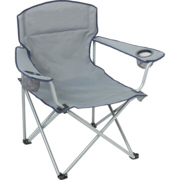 Outdoor Expressions Oversize Sling Folding Chair (Gray)