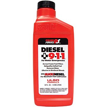 Power Service Diesel 911 Emergency Anti-Gel 26oz