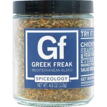 Spiceology Greek Freak Mediterranean Blend Rub - 4 oz