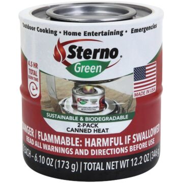 Sterno Gel Canned Cooking Fuel (2pk) 12.2 oz